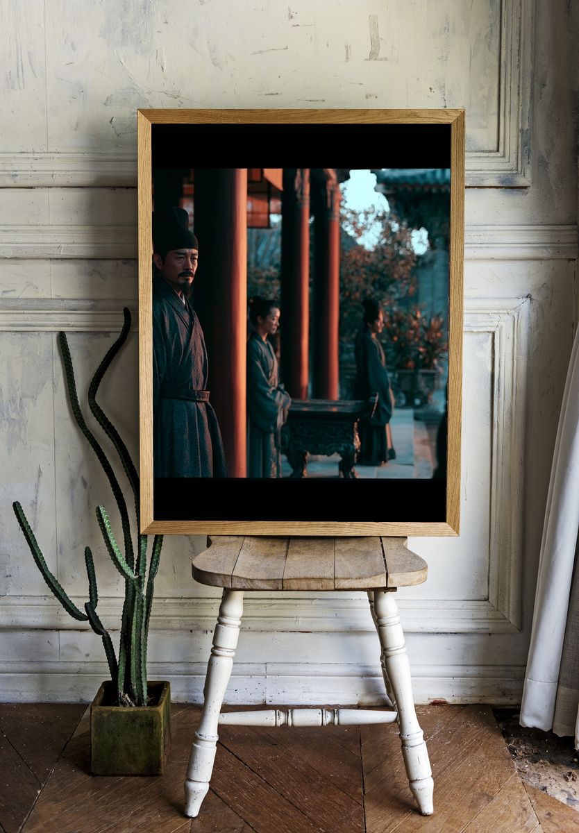 Ancient Courtyard Drama Poster. — room view 1