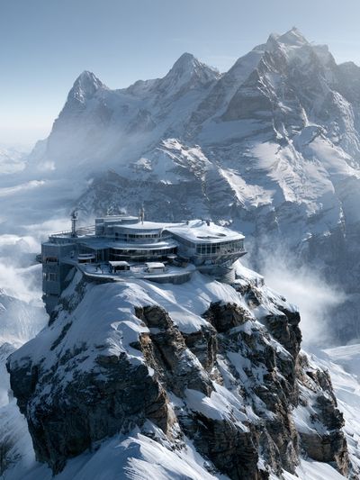 Snowy Mountain Summit