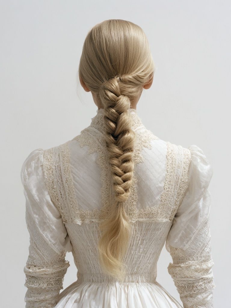 Braided Portrait Photography Poster. poster detail