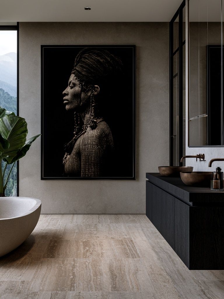 African Woman Portrait Photography Poster. poster — photography art