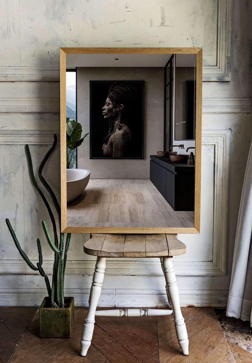 African Woman Portrait Photography Poster. — room view 1