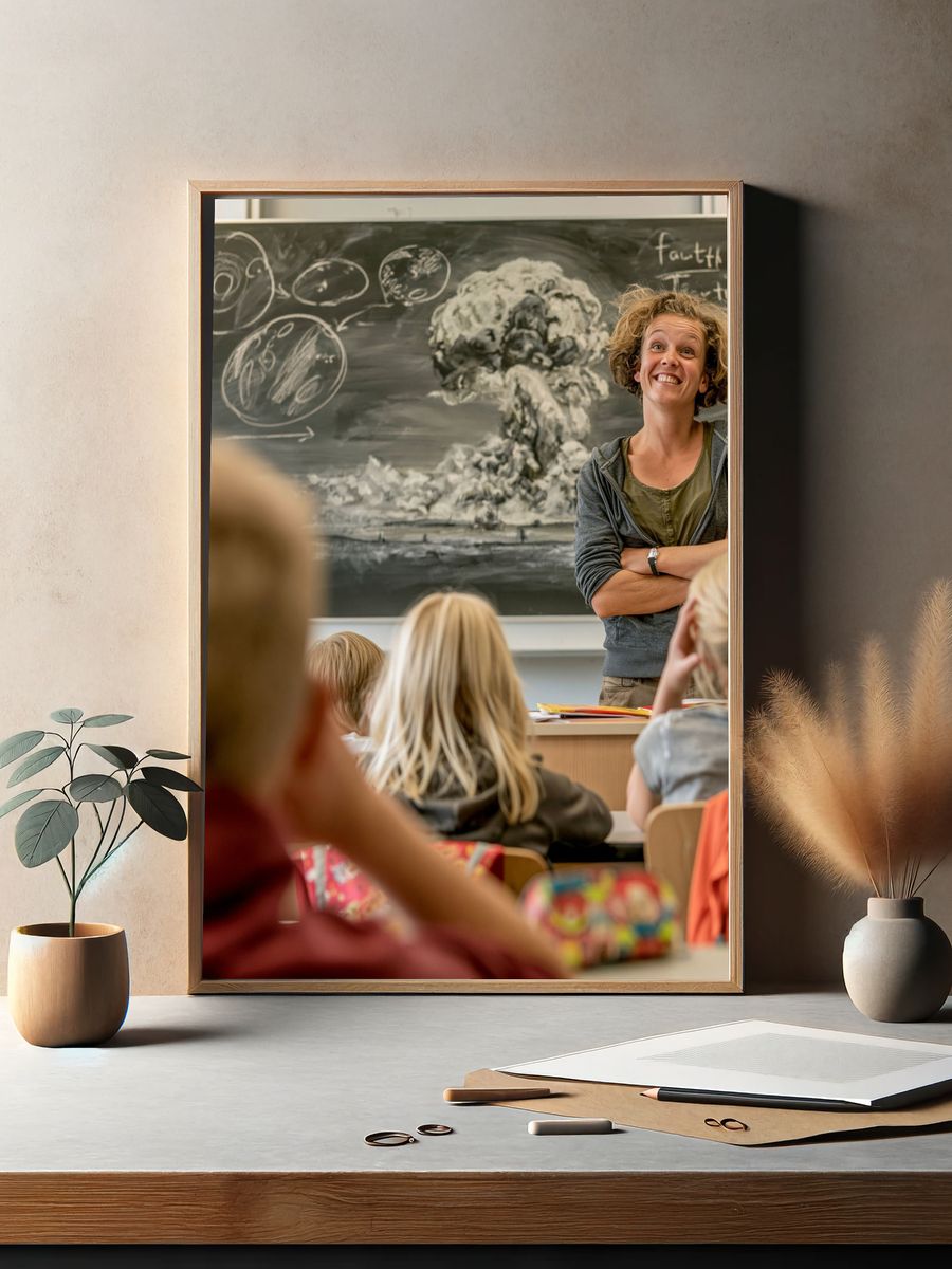 Classroom Teacher Photography Poster. — room view 2