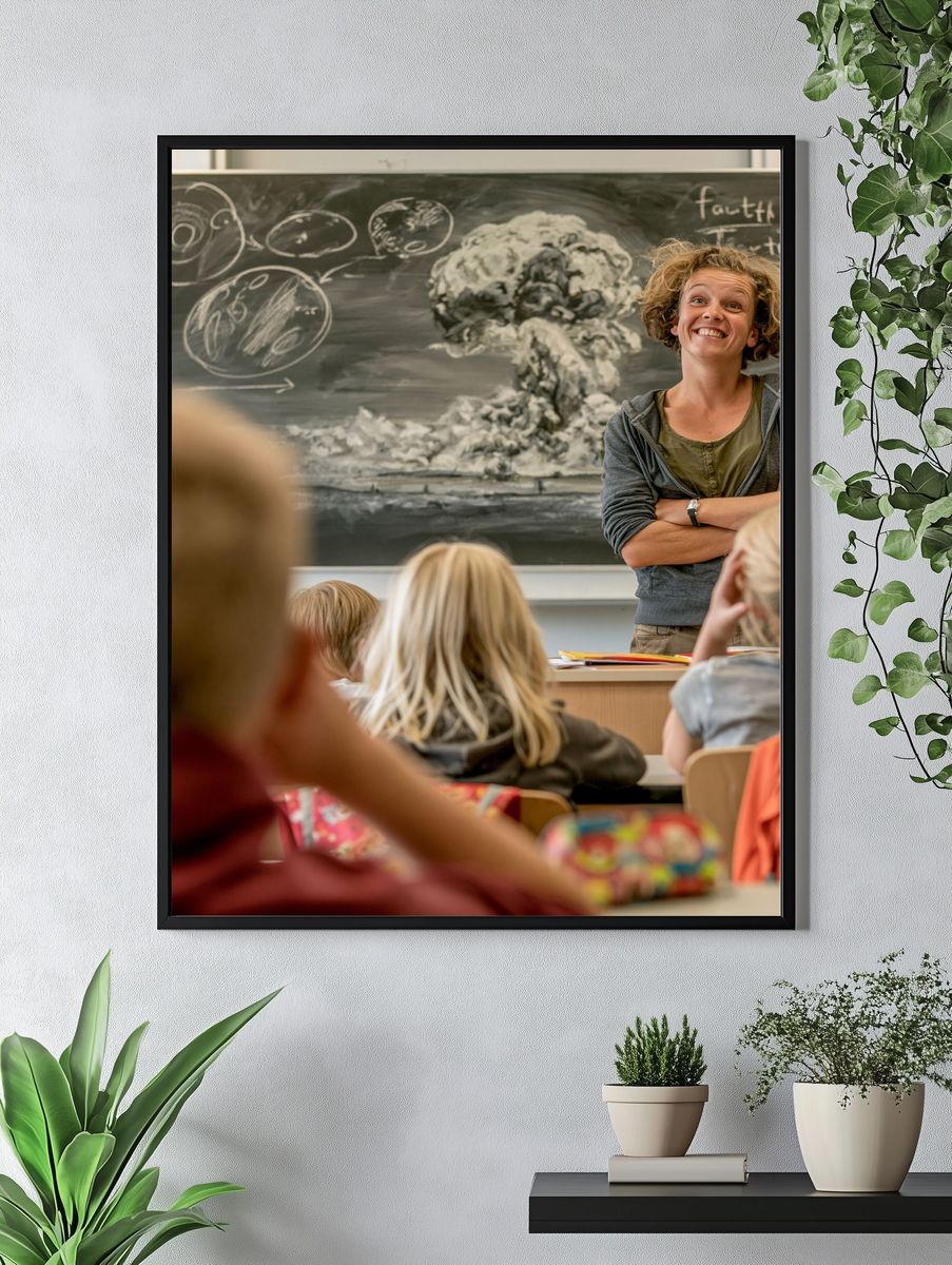 Classroom Teacher Photography Poster. — room view 4