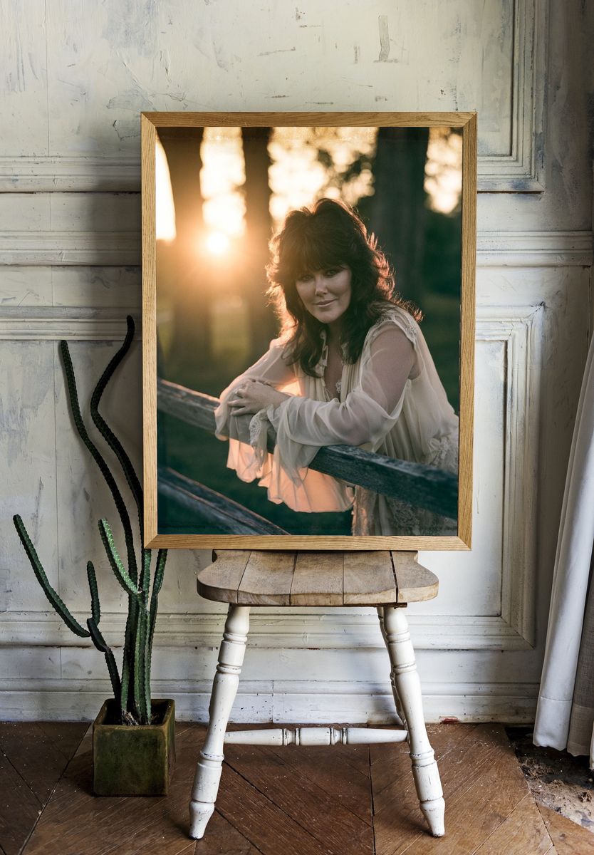 Sunlit Portrait Photography Poster. — room view 1
