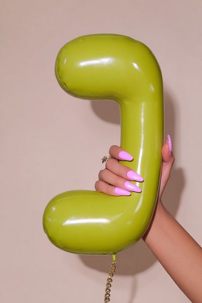 Lime Balloon Phone Photography Poster. poster print