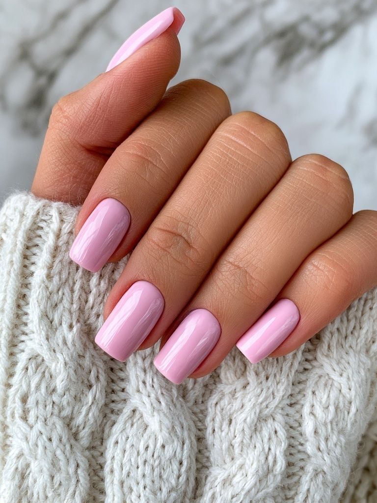 Pink Manicure Photography Poster. poster detail