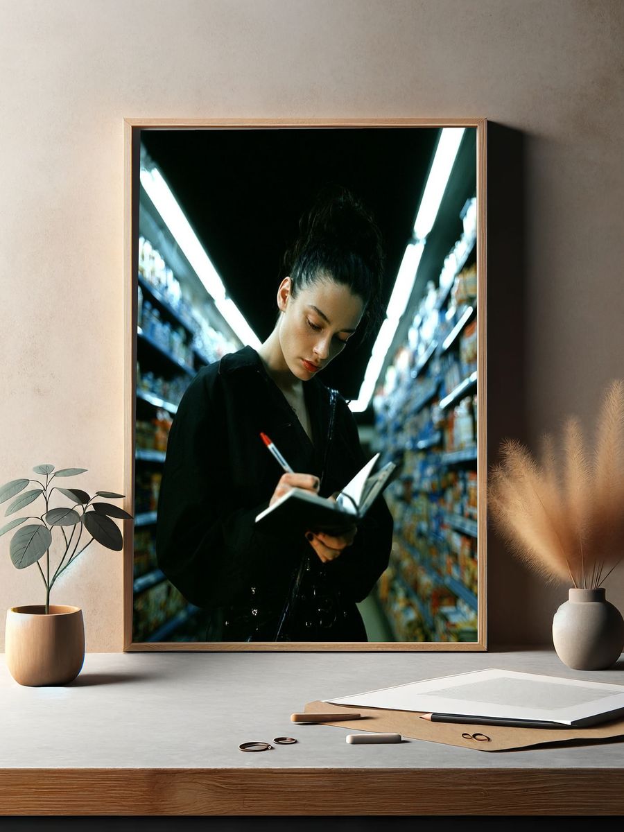 Aisle Notes Photography Poster. — room view 2