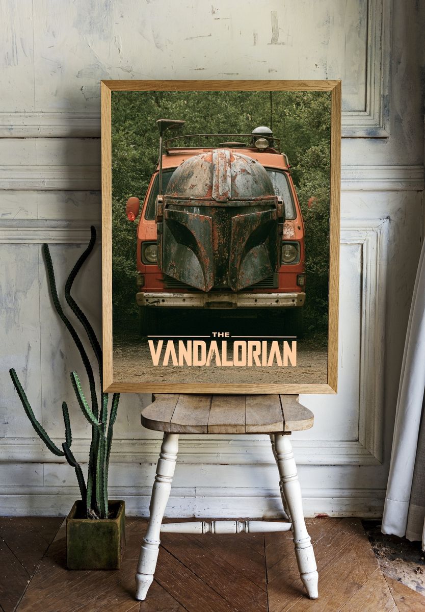 The Vandalorian Vintage Poster. — room view 1