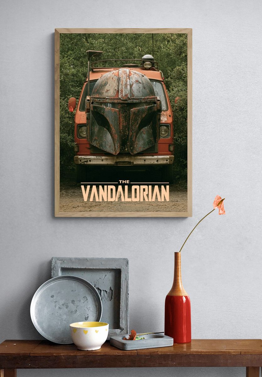 The Vandalorian Vintage Poster. — room view 3