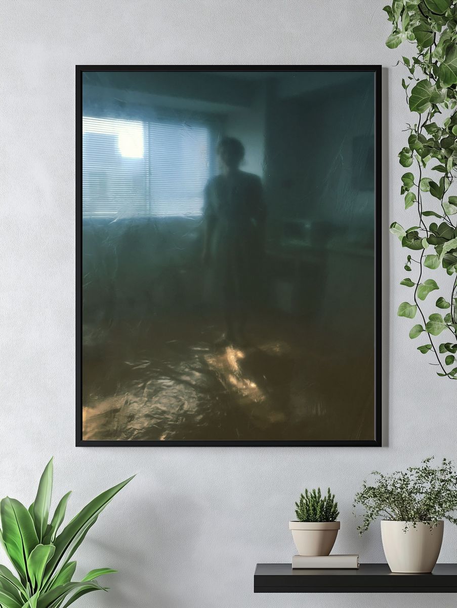 Dreamy Silhouette Photography Poster. — room view 4