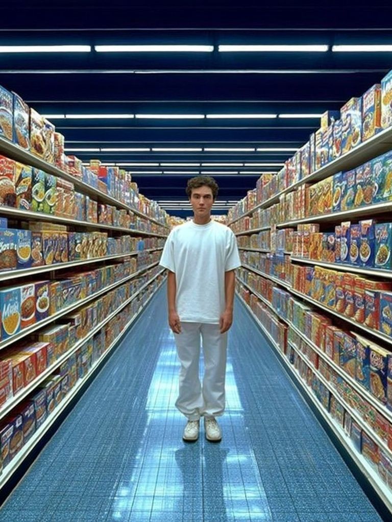 Aisle Portrait Photography Poster. poster detail