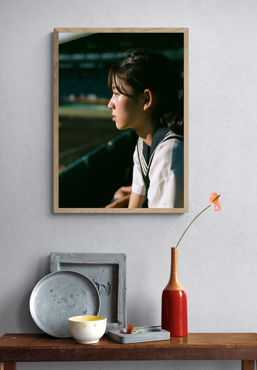Schoolgirl Portrait Photography Poster. — room view 3
