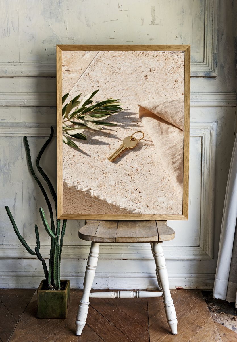 Olive Branch and Key Photography Poster. — room view 1