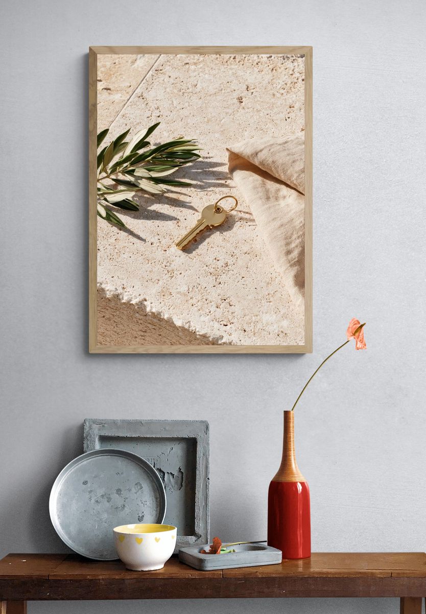 Olive Branch and Key Photography Poster. — room view 3