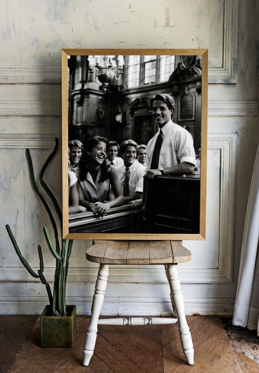 Vintage Black-Tie Gathering Poster. room preview