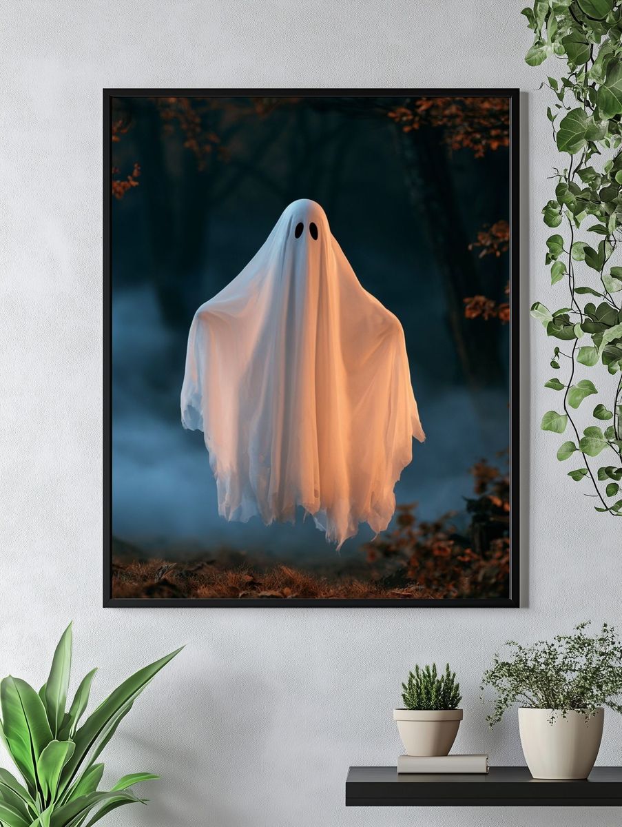 Floating Ghost Photography Poster. — room view 4