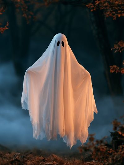 Floating Ghost Photography Poster. poster
