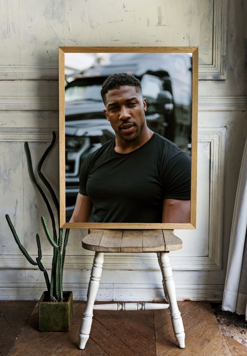 Urban Portrait Photography Poster. — room view 1