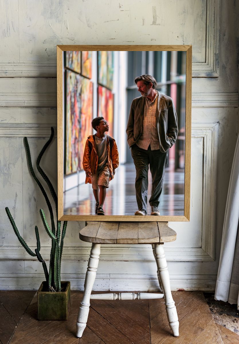 Museum Walk Photography Poster. — room view 1