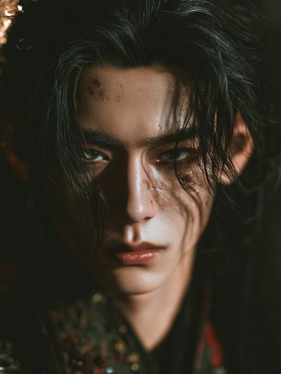 Moody Portrait Photography Poster.