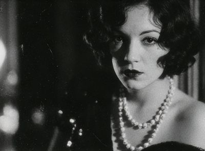 Vintage Film Noir Portrait Poster. poster