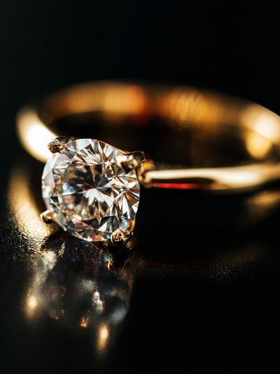 Diamond Ring Photography Poster.