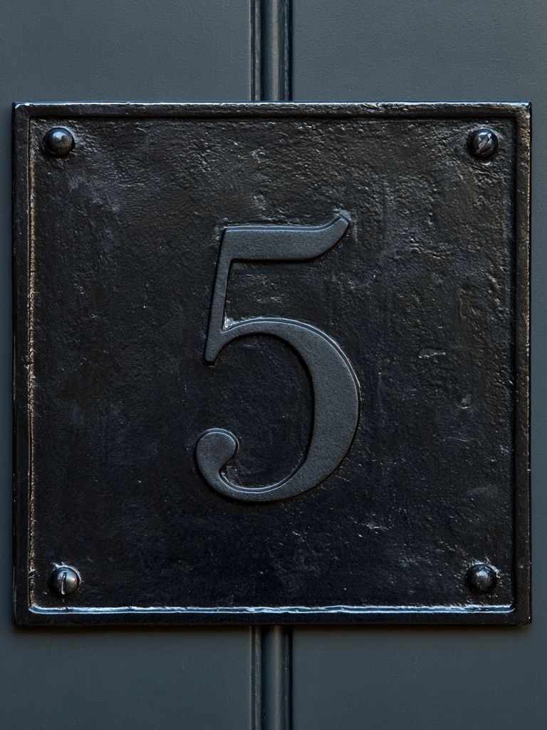 House Number 5 Photography Poster. poster — photography art