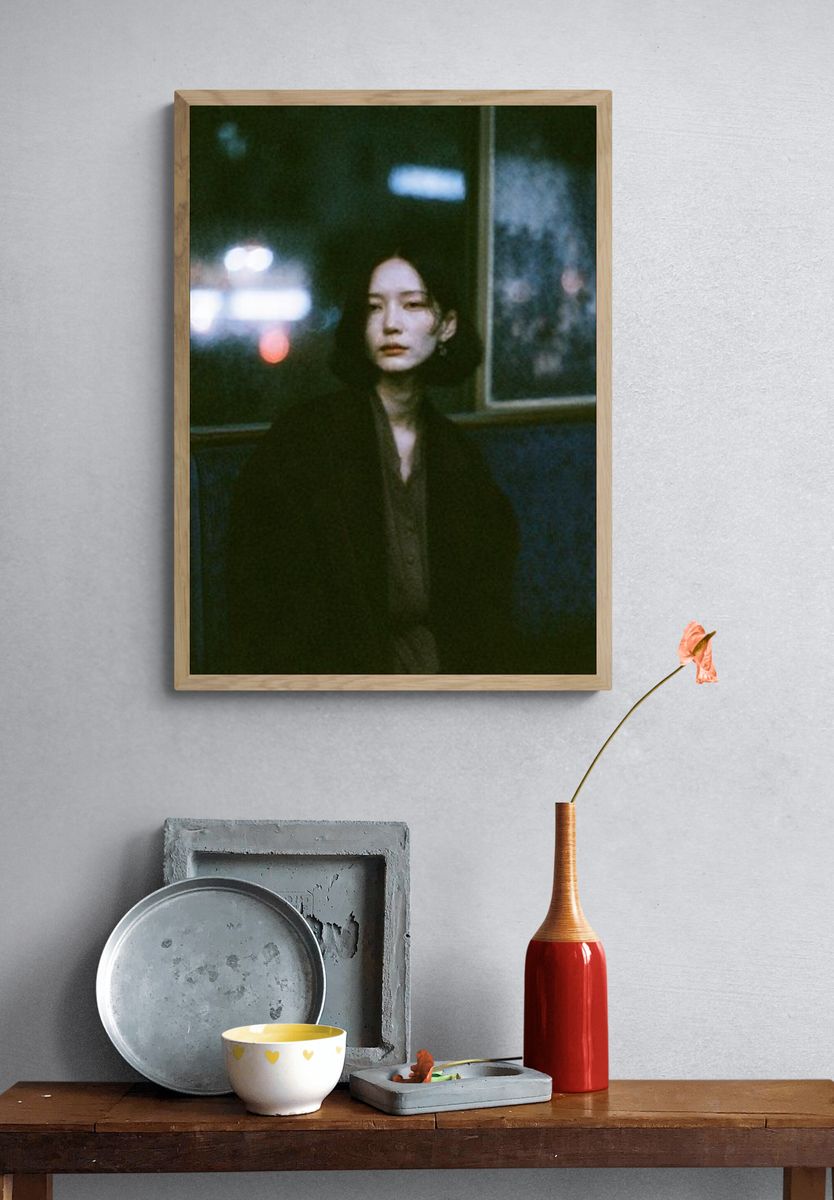 Noir Portrait Photography Poster. — room view 3