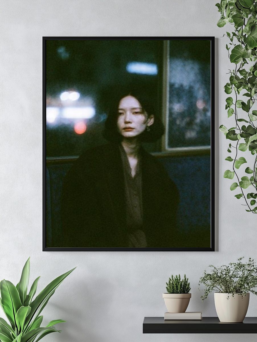 Noir Portrait Photography Poster. — room view 4