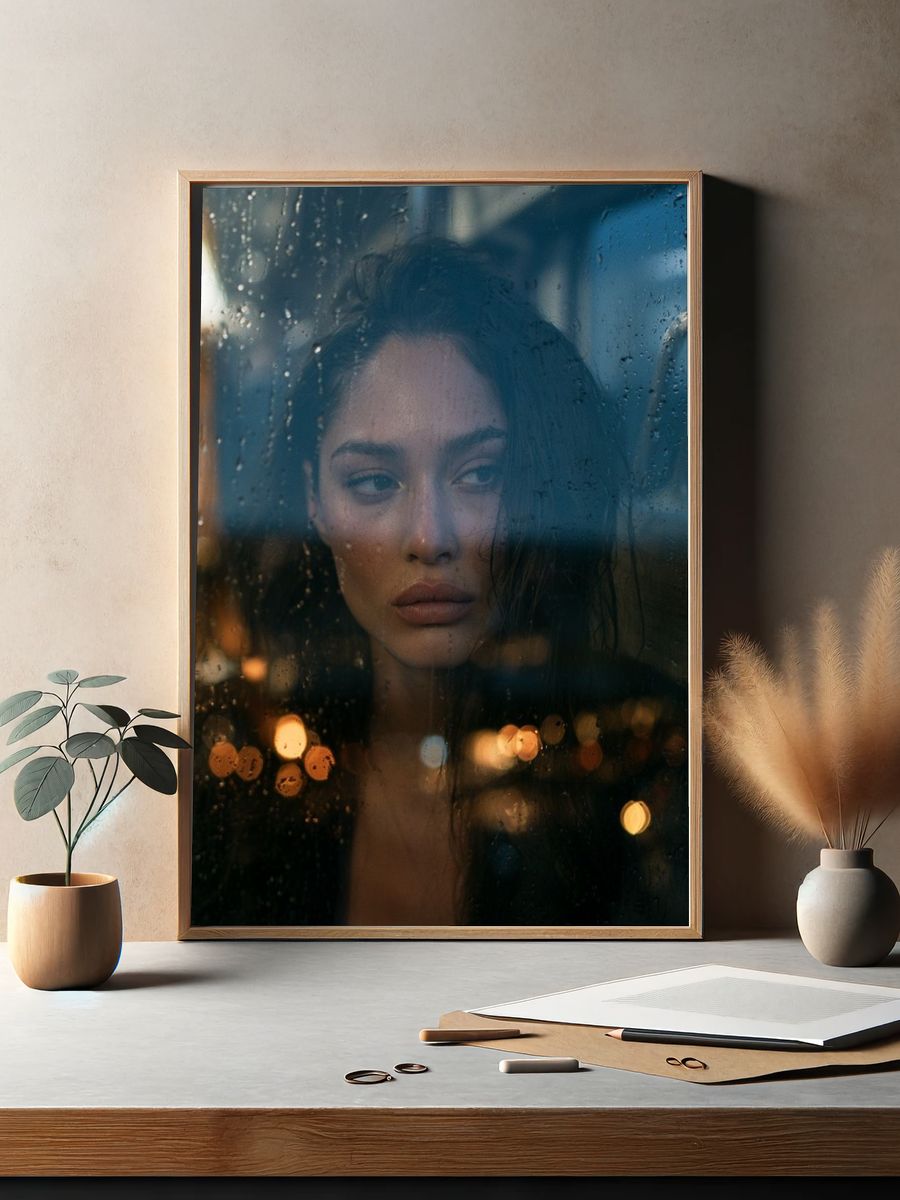 Drift Garage Portrait Poster. — room view 2