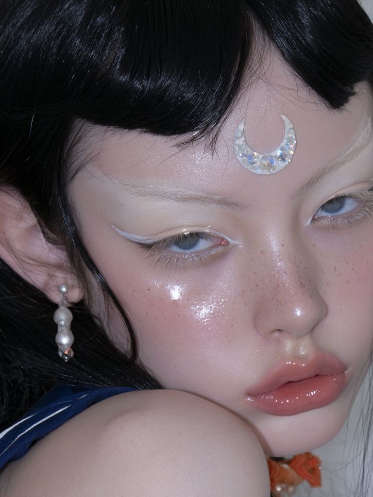 Celestial Portrait Photography Poster. poster detail