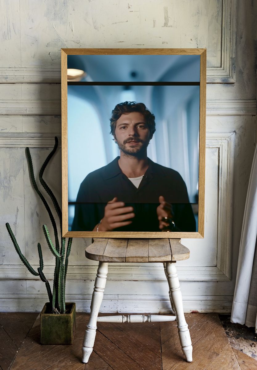 Moody Portrait Photography Poster. room preview