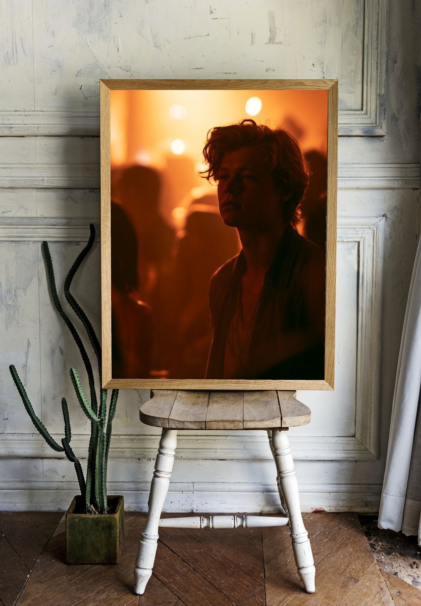 Moody Club Portrait Poster. — room view 1