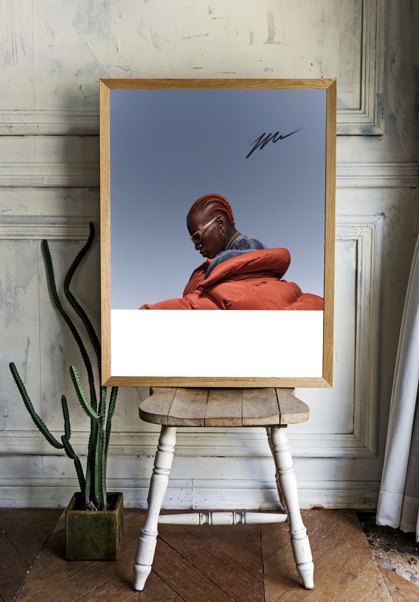 Urban Portrait Fashion Poster. — room view 1