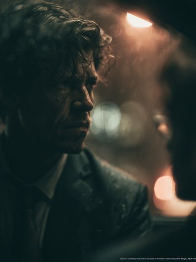 Rainy Noir Portrait Poster.