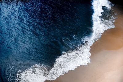 Aerial view Kelingking Beach, Bali. poster print