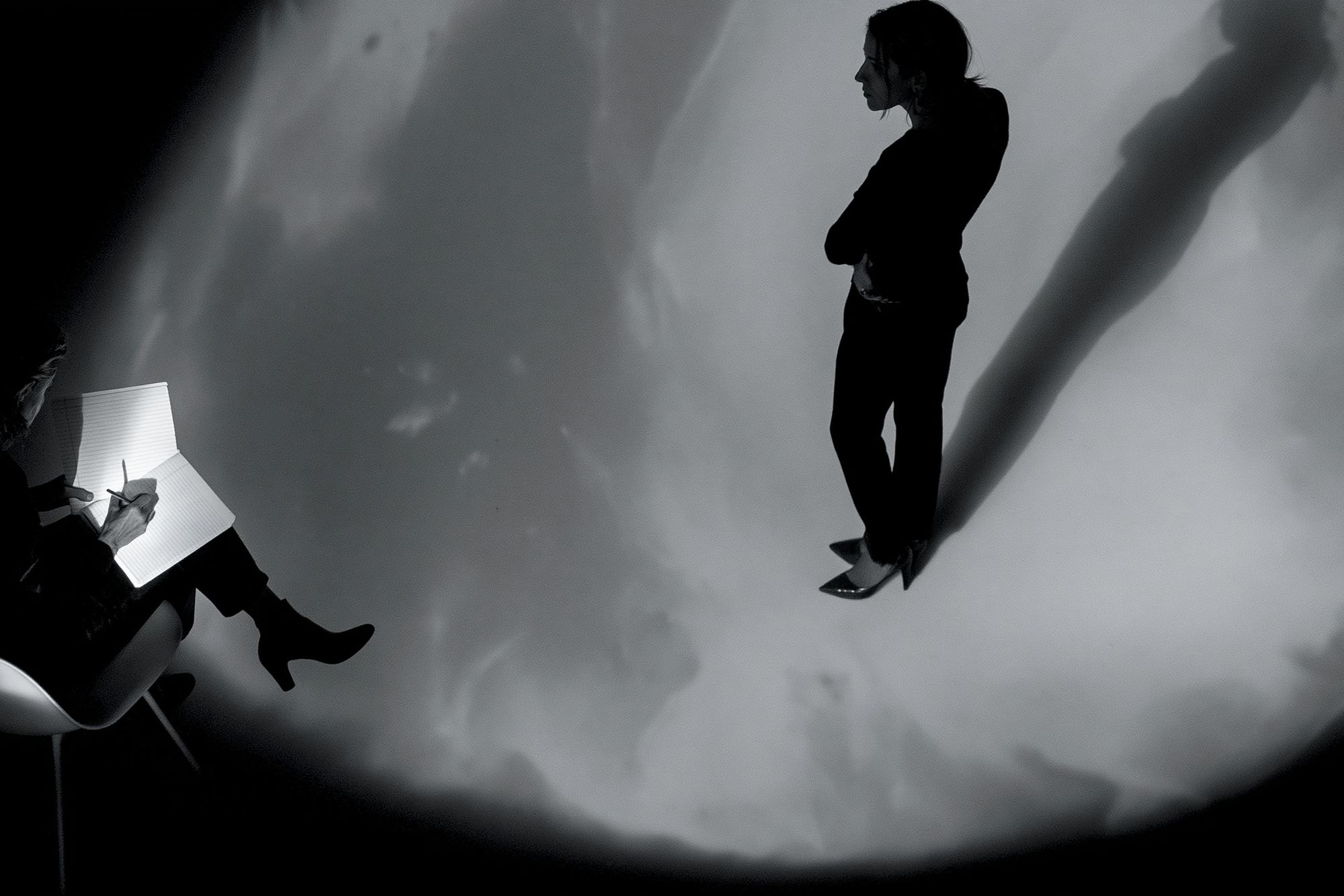 Noir Fashion Silhouette Poster. poster — photography art