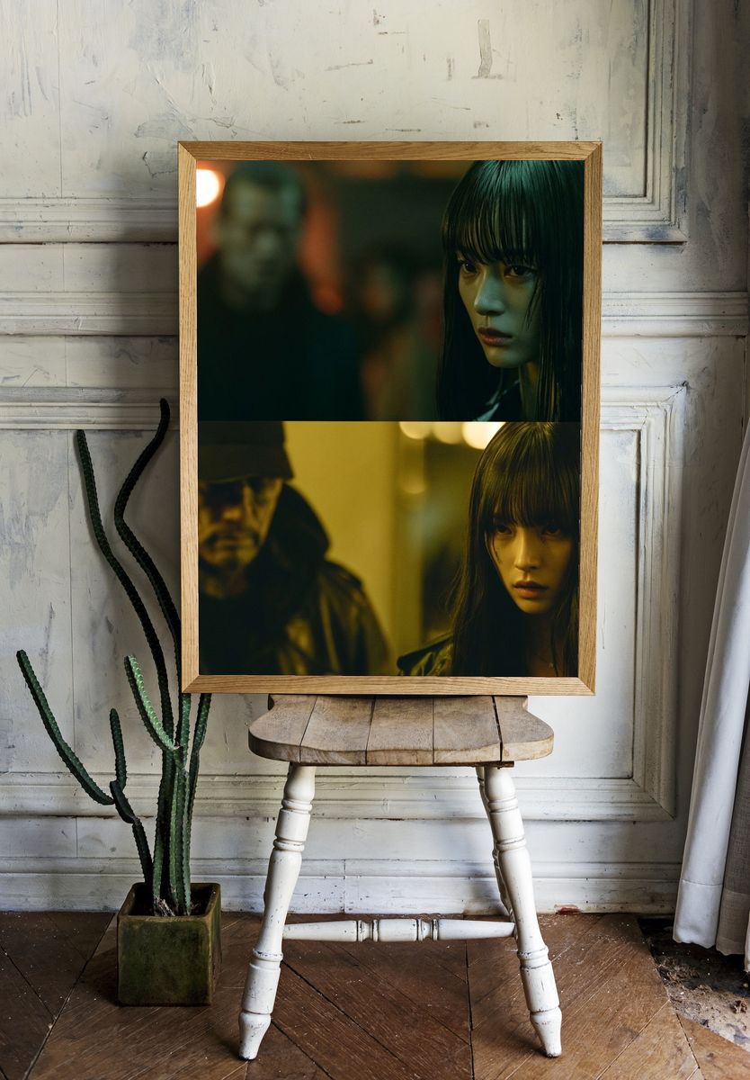 Neo-Noir Portrait Poster. — room view 1