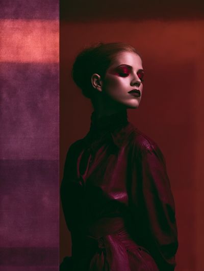 Moody Fashion Portrait Print. poster print