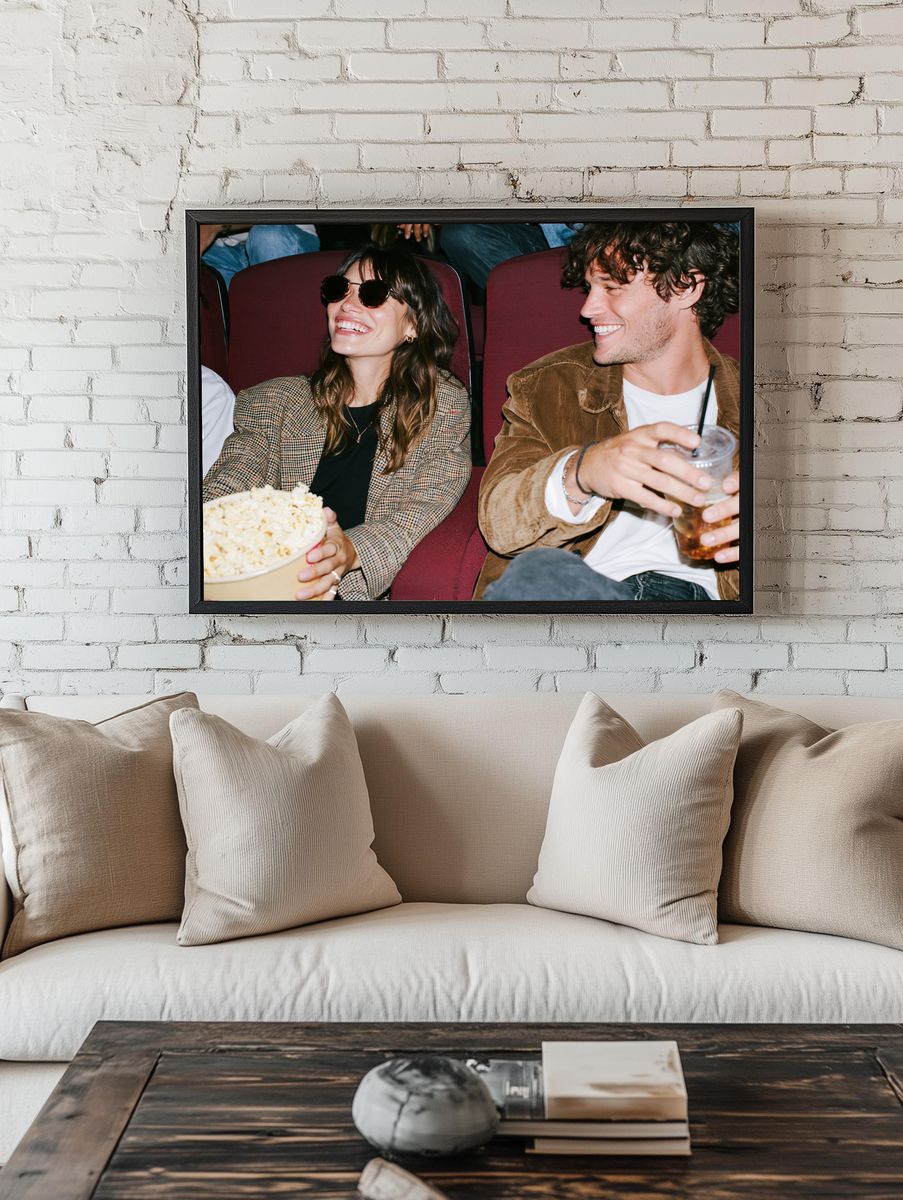 Cinema Date Night Photography Poster. room preview