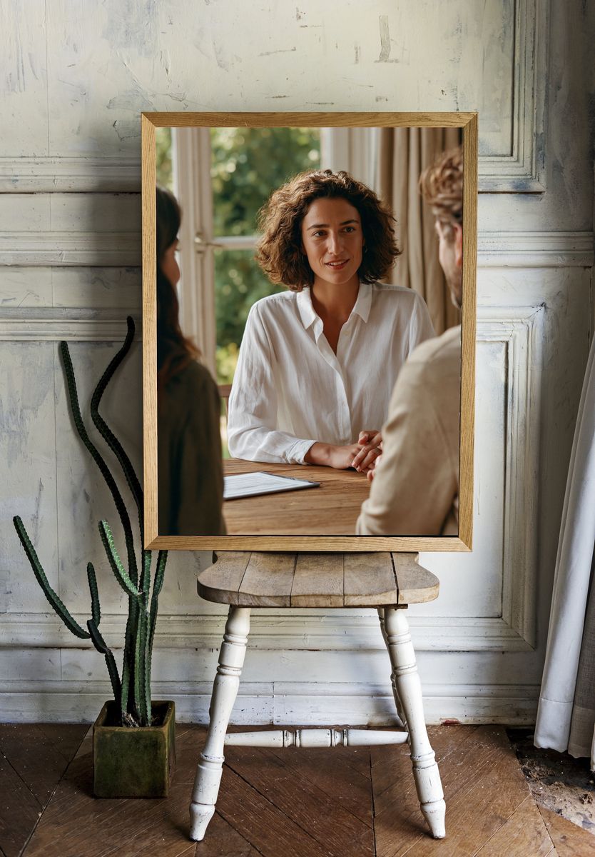 Counseling Session Portrait Poster. — room view 1