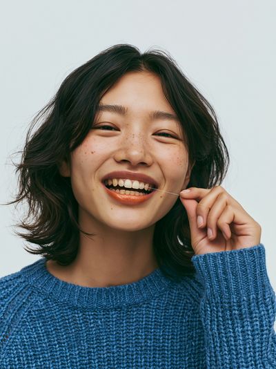 Smiling Portrait Photography Poster.
