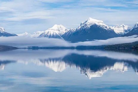 Lake McDonald Panorama. poster — photography art