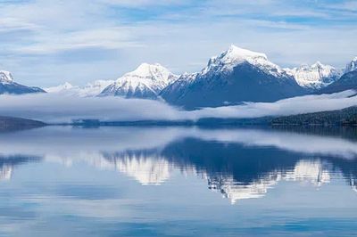 Lake McDonald Panorama. poster