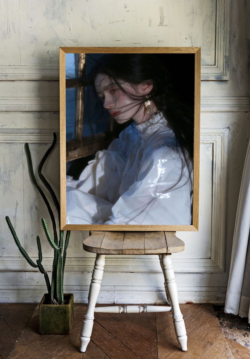 Dreamy Portrait Photography Poster. — room view 1