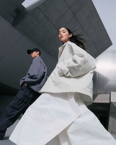 Urban Fashion Duo Photography Poster. poster