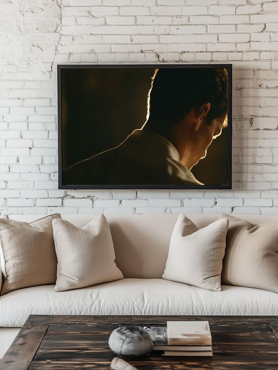 Backlit Portrait Poster. — room view 1