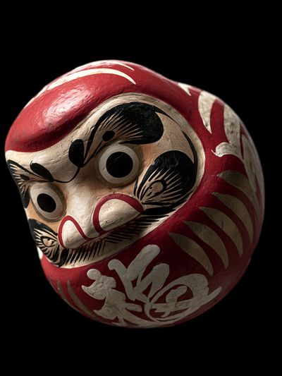 Daruma Mask Photography Poster. poster