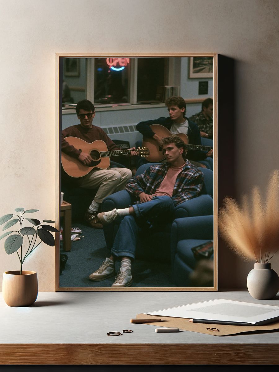 Acoustic Jam Session Photography Poster. — room view 2