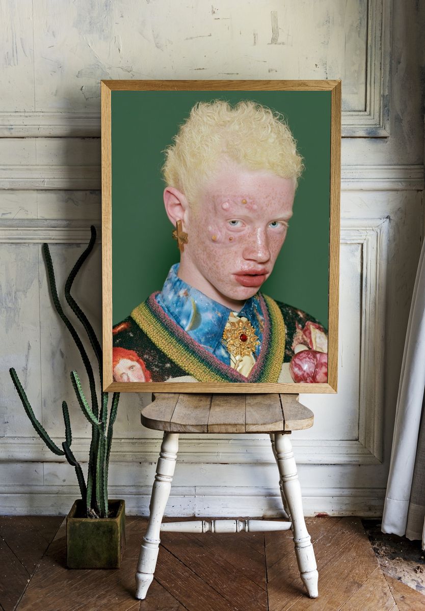 Avant-Garde Portrait Photography Poster. — room view 1